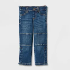 Toddler Boys' Adaptive Jeans - Cat & Jack™ Medium Wash -CAT and JACK Store GUEST 04754b59 0bce 4ba8 9913 9bd9d4802b7c