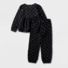 Girls' 2pc Adaptive Long Sleeve Dressy Top And Bottom Set - Cat & Jack™ Black 2 Girls' 2pc Adaptive Long Sleeve Dressy Top And Bottom Set - Cat & Jack™ Black -CAT and JACK Store GUEST 07c87c72 7b25 4cd6 ba46 1c8062529cb9