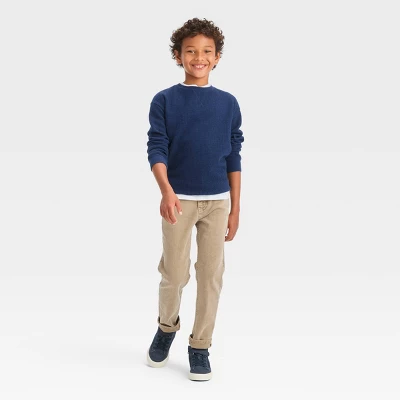 Boys' Solid Super Stretch 5-Pocket Pants - Cat & Jack™ 4 Boys' Solid Super Stretch 5-Pocket Pants - Cat & Jack™ - Image 2