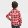 Toddler Boys' Plaid Woven Shirt - Cat & Jack™ Red -CAT and JACK Store GUEST 0b8193e7 1974 4458 ae7c 5cbda846e082