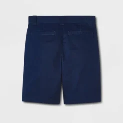 Girls' 2pk Uniform Chino Shorts - Cat & Jack™ Blue