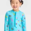 Toddler Girls' Sealife One Piece Swimsuit - Cat & Jack™ Turquoise Blue 2 Toddler Girls' Sealife One Piece Swimsuit - Cat & Jack™ Turquoise Blue -CAT and JACK Store GUEST 0f54c711 3243 44c4 b9f9 660763d42945