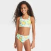 Girls' 3pc Spring Blooms Swimwear Set - Cat & Jack™ Light Aqua Blue -CAT and JACK Store GUEST 125de367 d12c 4714 ade6 d43b1f032a54