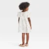Toddler Girls' Embroidered Dress - Cat & Jack™ Cream
