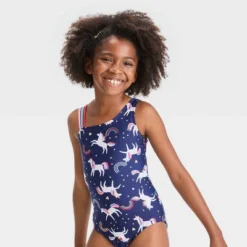 Girls' Unicorn Star One Piece Swimsuit - Cat & Jack™ 7 Girls' Unicorn Star One Piece Swimsuit - Cat & Jack™ -CAT and JACK Store GUEST 12cae49c 743f 4245 be1f 61d4d1cbd205