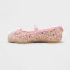 Toddler Lily Glitter Ballet Flats - Cat & Jack™ -CAT and JACK Store GUEST 1ca34287 e4e1 48a9 a425 7a363c491be4