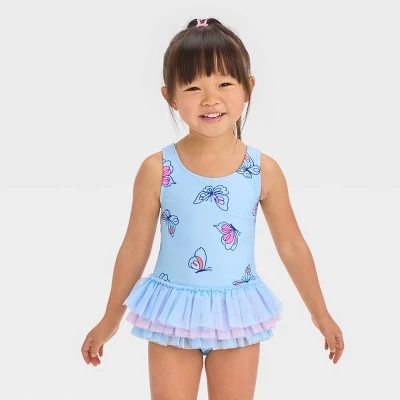 Toddler Girls' Tutu One Piece Swimsuit - Cat & Jack™ 6 Toddler Girls' Tutu One Piece Swimsuit - Cat & Jack™ - Image 4