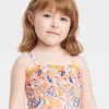 Toddler Girls' Butterfly One Piece Swimsuit - Cat & Jack™ Orange -CAT and JACK Store GUEST 1fb6bc34 3fd1 4ff0 a5da d99084267186