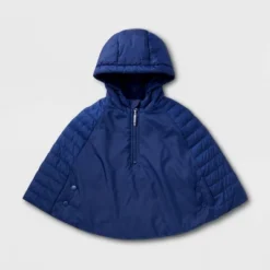 Toddler Adaptive Quilted Cape Jacket - Cat & Jack™ Navy Blue 9 Toddler Adaptive Quilted Cape Jacket - Cat & Jack™ Navy Blue -CAT and JACK Store GUEST 259e2875 91ca 4dc3 a2a9 4c6ac84ea206