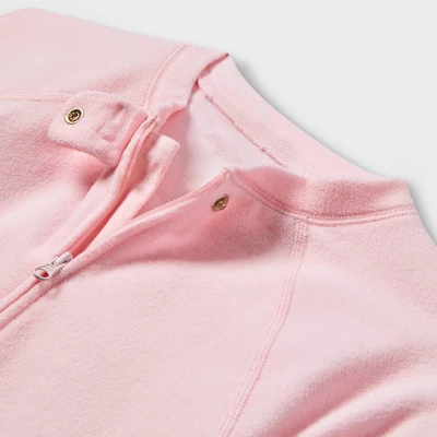 Kids' Adaptive Abdominal Access + Insulin Pocket Fleece Pajama Jumpsuit - Cat & Jack™ 4 Kids' Adaptive Abdominal Access + Insulin Pocket Fleece Pajama Jumpsuit - Cat & Jack™ - Image 2