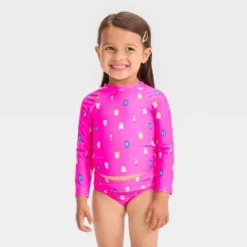 Toddler Girls' Ice Cream Cone Rash Guard Set - Cat & Jack™ Pink 7 Toddler Girls' Ice Cream Cone Rash Guard Set - Cat & Jack™ Pink -CAT and JACK Store GUEST 28a1094c f73f 4390 b81b e5054768413b