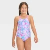 Girls' Tie-Dye One Piece Swimsuit Set - Cat & Jack™ Violet -CAT and JACK Store GUEST 2e9b3293 f5bd 40b5 ad3f 674a036f116d
