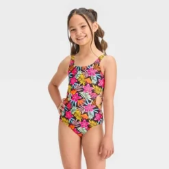 Girls' Cowabunga Floral One Piece Swimsuit - Cat & Jack™ 7 Girls' Cowabunga Floral One Piece Swimsuit - Cat & Jack™ -CAT and JACK Store GUEST 31e0c015 0149 4012 ae0a 5278f4fe9d93