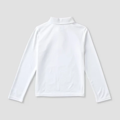 Kids' Performance Long Sleeve Uniform Polo Shirt - Cat & Jack™ 3 Kids' Performance Long Sleeve Uniform Polo Shirt - Cat & Jack™