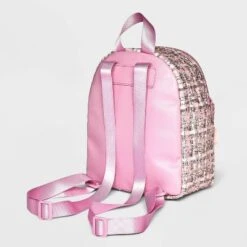 Toddler Girls' Plaid 10" Backpack - Cat & Jack⢠Pink