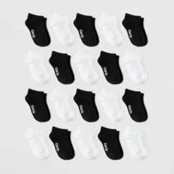 Toddler 20pk Low Cut Socks - Cat & Jack™ Black/White -CAT and JACK Store GUEST 365eb9a9 6ef4 40bb ac5b 3dcb8832603b