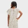 Girls' Short Sleeve Sequin Woven Shirt - Cat & Jack™ Silver -CAT and JACK Store GUEST 388a8236 11b3 43b0 9be5 22dbed2f6152