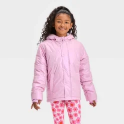 Girls' Solid Puffer Jacket - Cat & Jack™ 7 Girls' Solid Puffer Jacket - Cat & Jack™ -CAT and JACK Store GUEST 389a88b6 e68c 43a5 b577 e51d4fb5088f