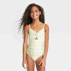 Girls' Gingham Check One Piece Swimsuit - Cat & Jack™ Green 7 Girls' Gingham Check One Piece Swimsuit - Cat & Jack™ Green -CAT and JACK Store GUEST 41f99aa3 cd88 48f6 9c9e 9e0bff66f021