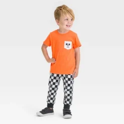 Toddler Boys' Halloween Short Sleeve T-Shirt And Jogger Pants - Cat & Jack™ Orange 7 Toddler Boys' Halloween Short Sleeve T-Shirt And Jogger Pants - Cat & Jack™ Orange -CAT and JACK Store GUEST 4248bd2a 1f6b 416d 8b45 f21d979cb13d