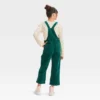 Girls' Corduroy Wide Leg Overalls - Cat & Jack™ Forest Green -CAT and JACK Store GUEST 466b828a 69c7 4f47 8cda 5462ee988b32