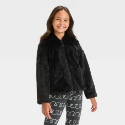 Girls' Faux Fur Zip-Up Jacket - Cat & Jack™ 8 Girls' Faux Fur Zip-Up Jacket - Cat & Jack™ -CAT and JACK Store GUEST 47d9186f 7d68 4c65 b809 05ec359fd62c