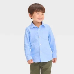 Toddler Boys' Long Sleeve Oxford 'Button-Down' Shirt - Cat & Jack™ Blue 7 Toddler Boys' Long Sleeve Oxford 'Button-Down' Shirt - Cat & Jack™ Blue -CAT and JACK Store GUEST 47e07e21 f3b4 46bf a7dd 16d657e05663
