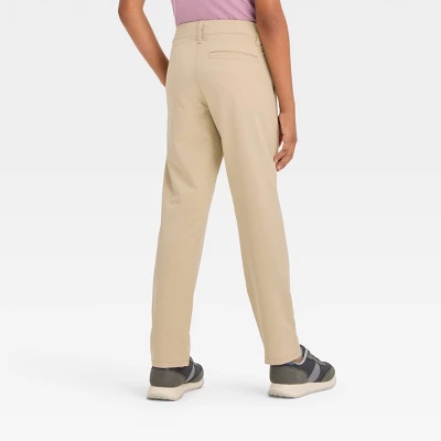 Boys' Stretch Slim Fit Quick Dry Pants - Cat & Jack™ 3 Boys' Stretch Slim Fit Quick Dry Pants - Cat & Jack™