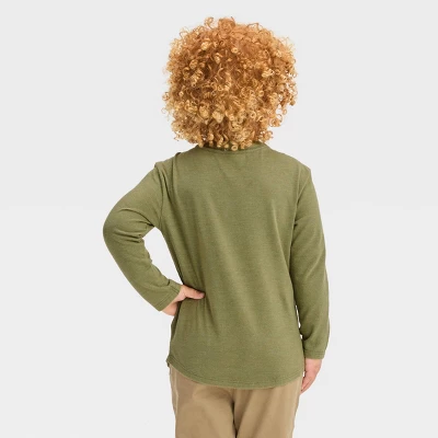 Toddler Boys' 3pk Washed Henley Long Sleeve T-Shirt - Cat & Jack™ 4 Toddler Boys' 3pk Washed Henley Long Sleeve T-Shirt - Cat & Jack™ - Image 2