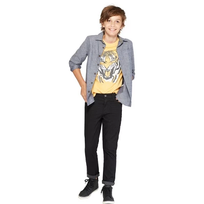 Boys' Stretch Skinny Fit Jeans - Cat & Jack™ 4 Boys' Stretch Skinny Fit Jeans - Cat & Jack™ - Image 2