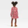 Toddler Girls' Plaid Long Sleeve Dress - Cat & Jack™ -CAT and JACK Store GUEST 4f4dbf60 0d8c 4707 beb1 3d554889505c