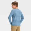 Boys' Long Sleeve Striped Henley Shirt - Cat & Jack™ -CAT and JACK Store GUEST 5010108c a5da 4efa 99a2 ad3dc041b0b4
