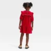 Toddler Girls' Solid Short Sleeve A-Line Dress - Cat & Jack™ Red -CAT and JACK Store GUEST 51056e6c a043 4d33 9eb5 f775a1eb82c9