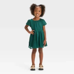 Toddler Girls' Casual Dress - Cat & Jack™ Green 7 Toddler Girls' Casual Dress - Cat & Jack™ Green -CAT and JACK Store GUEST 53d418a5 7514 4727 a2fd e9a0ae2bce08