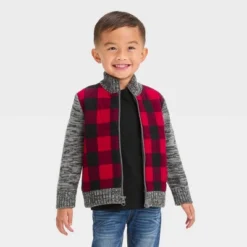 Toddler Boys' Quilted Zip-Up Sweater - Cat & Jack™ 9 Toddler Boys' Quilted Zip-Up Sweater - Cat & Jack™ -CAT and JACK Store GUEST 5a579a9a 10d7 40c5 911f 8f5f69b1d40e