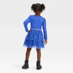 Toddler Girls' Dove Tutu Dress - Cat & Jack™ Blue