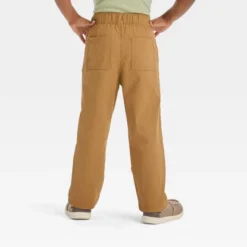 Toddler Boys' Jersey Lined Straight Fit Pull-On Woven Pants - Cat & Jackā¢