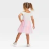 Toddler Girls' Star Short Sleeve Dress - Cat & Jack™ Cream -CAT and JACK Store GUEST 6442cdf9 d749 4858 8cee 4a7c18a03521