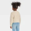 Toddler Girls' Midweight Cardigan - Cat & Jack™ Off-White -CAT and JACK Store GUEST 66840c55 7261 47da a0bc cb14ddb67980