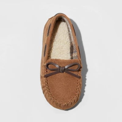 Toddler Boys' Carter Moccasin Slippers - Cat & Jack™ Chestnut 4 Toddler Boys' Carter Moccasin Slippers - Cat & Jack™ Chestnut - Image 2