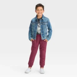 Boys' Fleece Jogger Pants - Cat & Jack™ Burgundy XS 5 Boys' Fleece Jogger Pants - Cat & Jack™ Burgundy XS -CAT and JACK Store GUEST 6e482c72 1f80 449c bff8 a614693d9e11 3