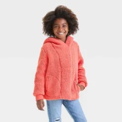 Girls' Cozy Faux Shearling Jacket - Cat & Jack™ 11 Girls' Cozy Faux Shearling Jacket - Cat & Jack™ -CAT and JACK Store GUEST 7020abf6 9a05 4f51 82e5 4215ff11dc81