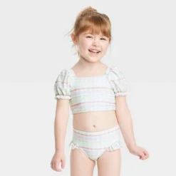 Toddler Girls' 2pc Plaid Bikini Set - Cat & Jack™ 7 Toddler Girls' 2pc Plaid Bikini Set - Cat & Jack™ -CAT and JACK Store GUEST 70957406 f71e 40d0 aabe eb029940768d