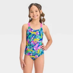 Girls' Tropic Breeze One Piece Swimsuit - Cat & Jack™ -CAT and JACK Store GUEST 74fac4e2 4473 4f8a 9a09 95eb8b5d086c