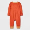 Baby Ribbed Snap Adaptive Romper - Cat & Jack™ Orange -CAT and JACK Store GUEST 758f0bc0 8607 4307 977d f3c678471985