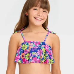 Girls' 'Summer Blossom' Floral Printed Bikini Set - Cat & Jack™