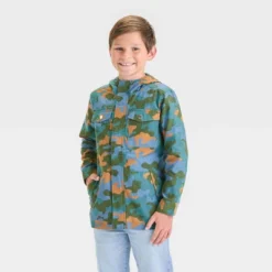 Boys' Camouflage Jacket - Cat & Jack™ Blue -CAT and JACK Store GUEST 7b561403 4b63 4ee9 80b0 d40300e12b93