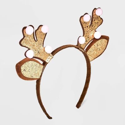 Toddler Girls' 2pc Reindeer Headband And Tutu Set - Cat & Jack™ Pink 3 Toddler Girls' 2pc Reindeer Headband And Tutu Set - Cat & Jack™ Pink