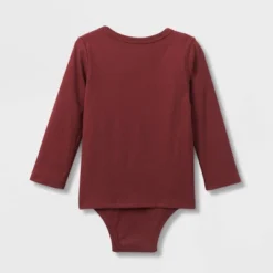 Toddler Kids' Adaptive Long Sleeve Bodysuit With Abdominal Access - Cat & Jackā¢