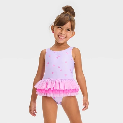 Toddler Girls' Tutu One Piece Swimsuit - Cat & Jack™ 5 Toddler Girls' Tutu One Piece Swimsuit - Cat & Jack™ - Image 3